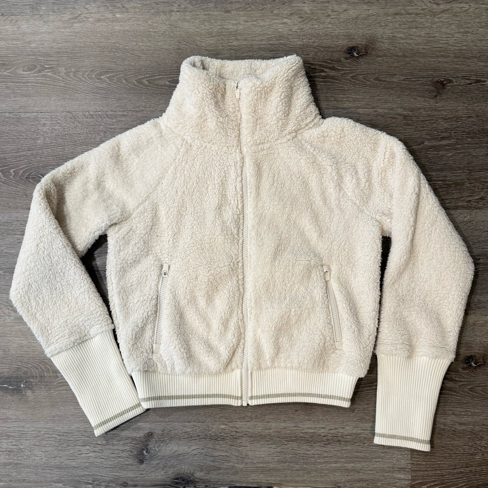 Athleta Teddy Sherpa Jacket - New - Size XXS / XS